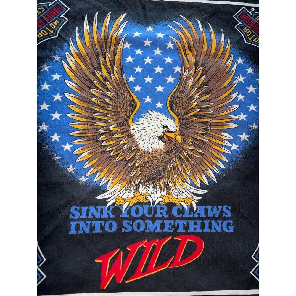 Harley Davidson Motorcycle Vintage Bandana
